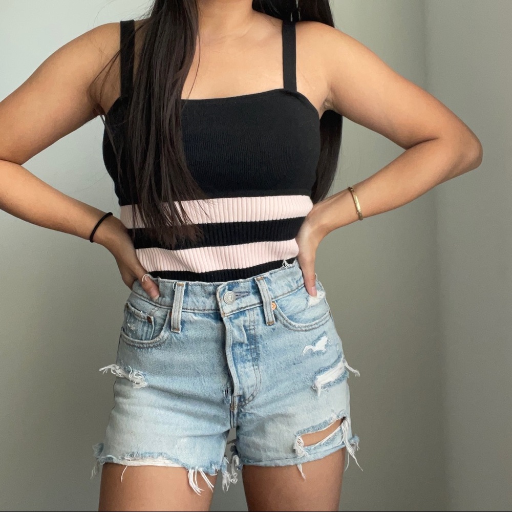 Vintage Striped Tank Top